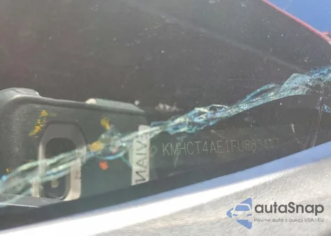 2015 Hyundai Elantra z USA, uszkodzony, nr VIN KMHCT4AE1FU883447